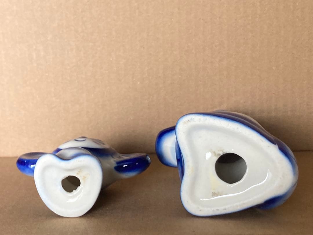 チェブラーシカ　ゲーナ　陶器　置物 グジェリ焼き