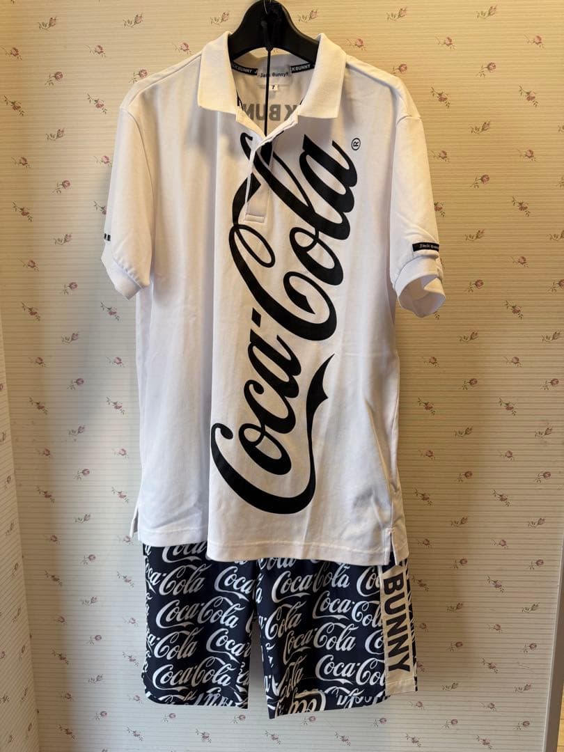 Coca-Cola JACK BUNNY ポロシャツとショートパンツセット