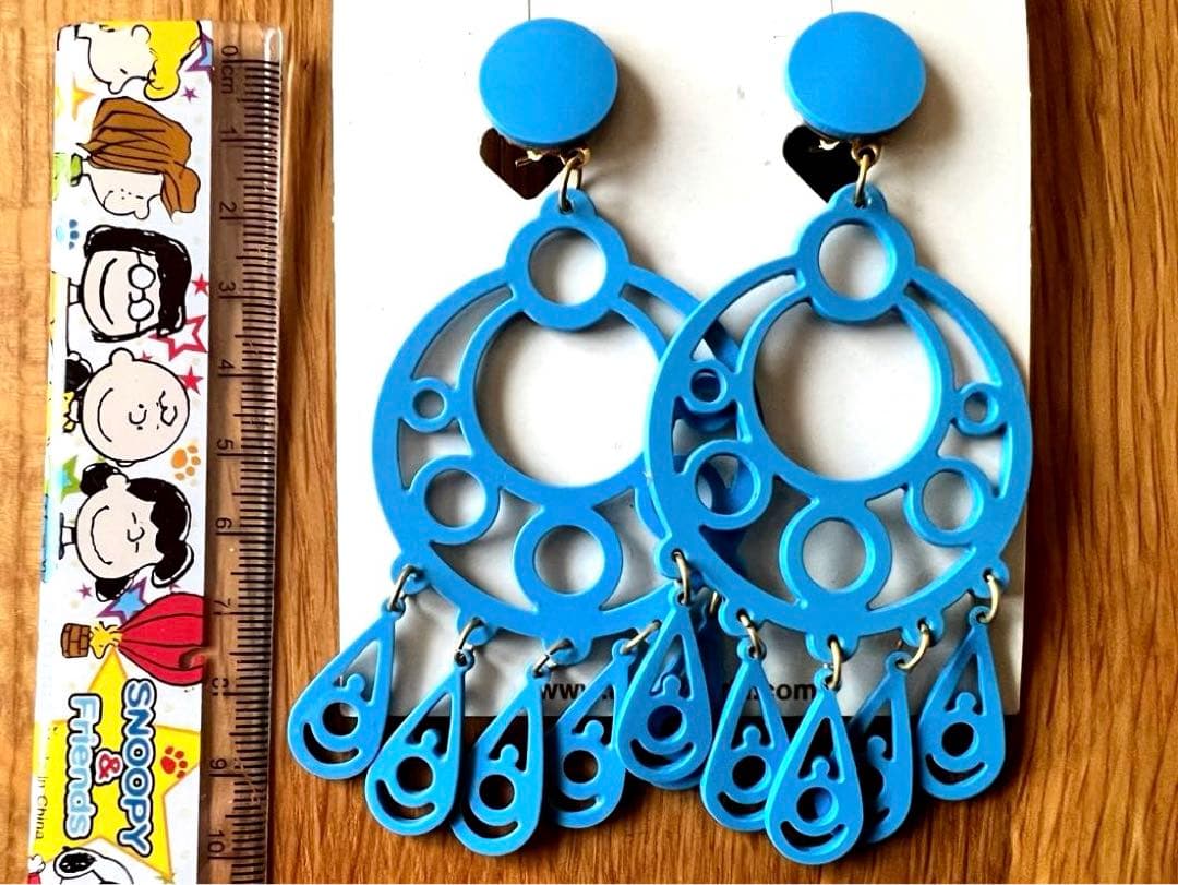 [新品] ペイネータと耳飾りのセット! トルコブルー