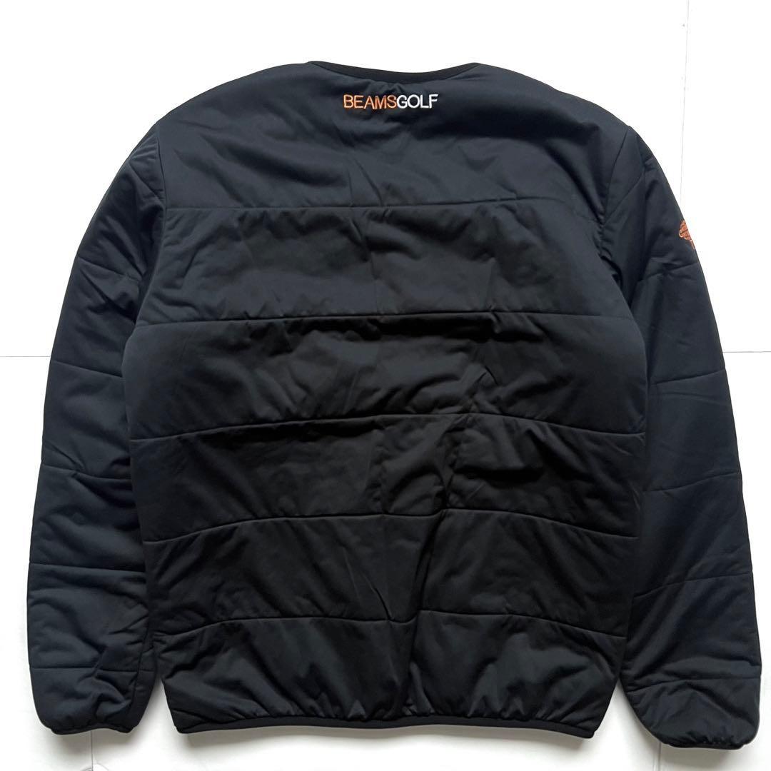 BEAMS GOLF ビームスゴルフ　中綿入り　スニード　ブルゾン　メンズ　ロゴ