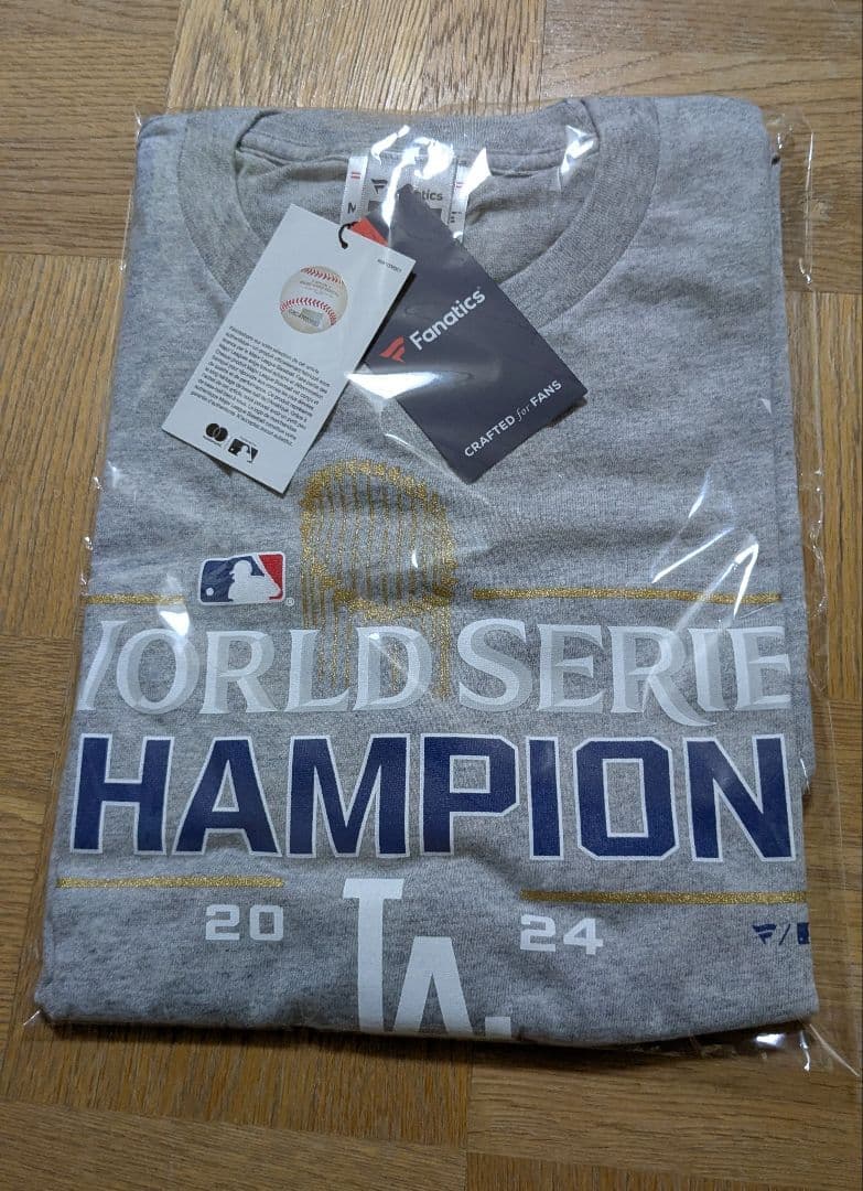 LAドジャース ワールドシリーズ チャンピオン Tシャツ Ｌサイズ