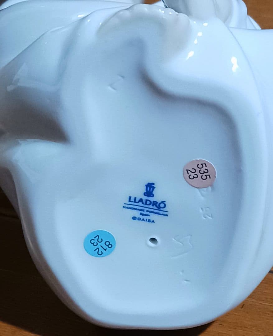 LLADRÓ 天使の考え事 陶磁器製 未使用品