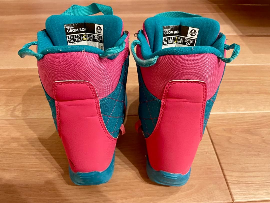 BURTON バートン GROM BOA キッズ ブーツ 20cm女の子 ピンク