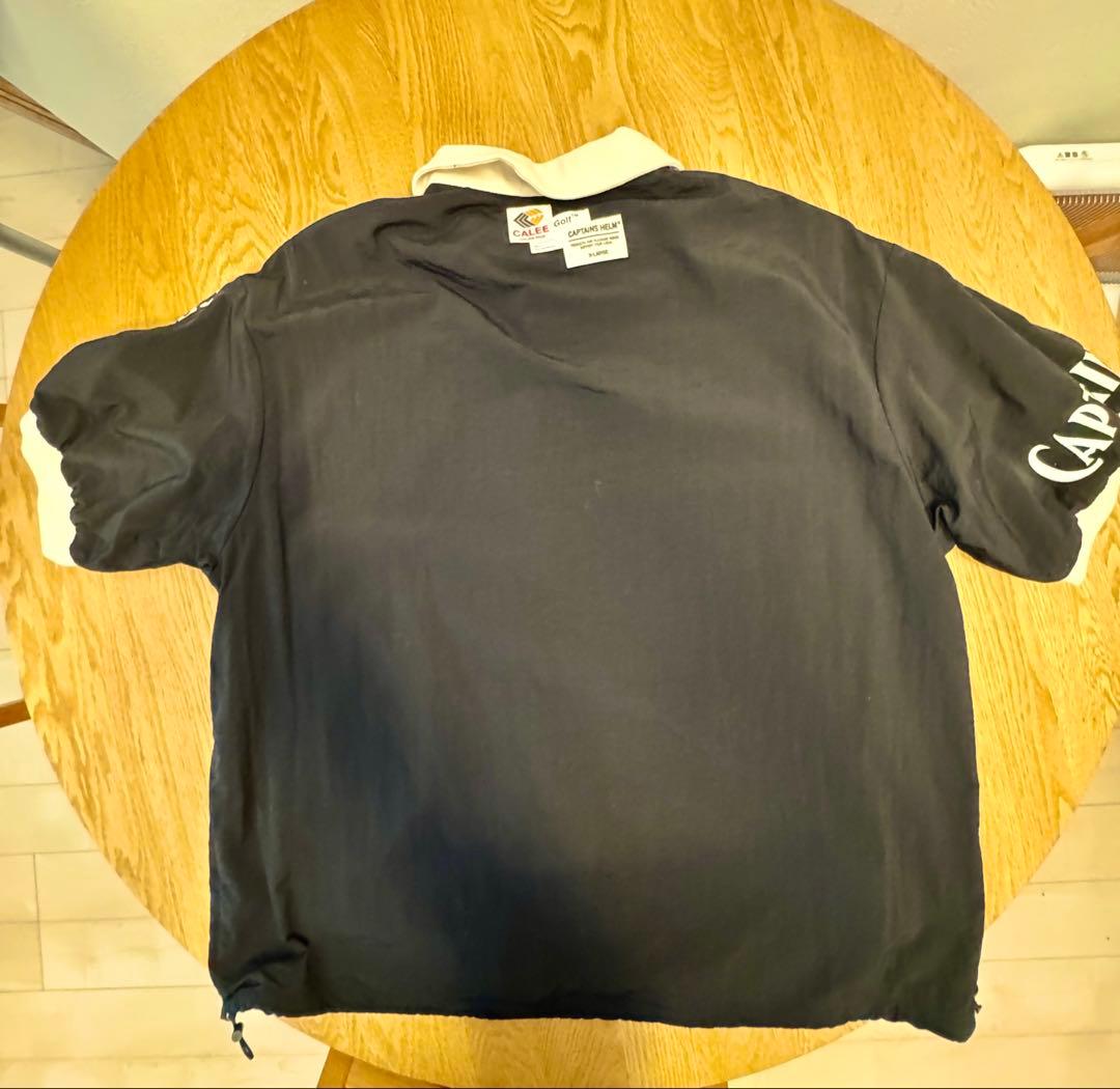 値下げ★試着のみCALEE ×chaptainhelm POLO - XL