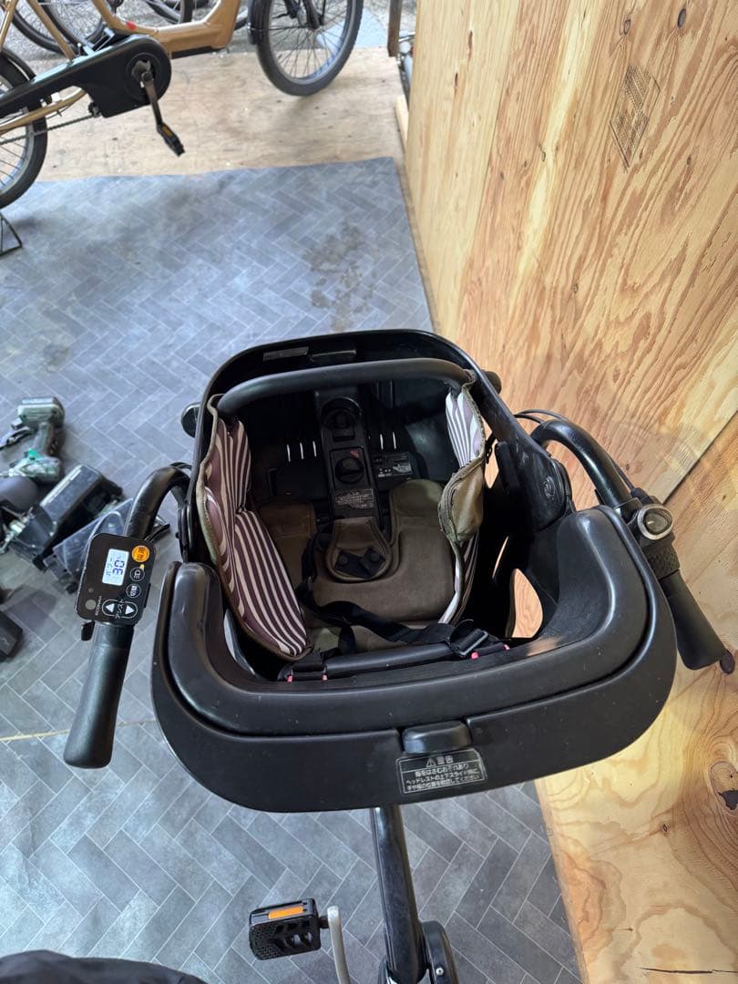 パナソニック 電動アシスト自転車 チャイルドシート付きバッテリー16ah