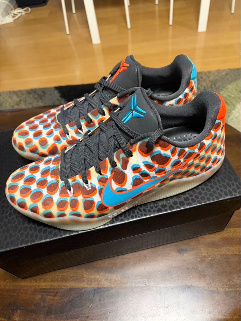 Kobe 8 System シューズ オレンジ/ブルー