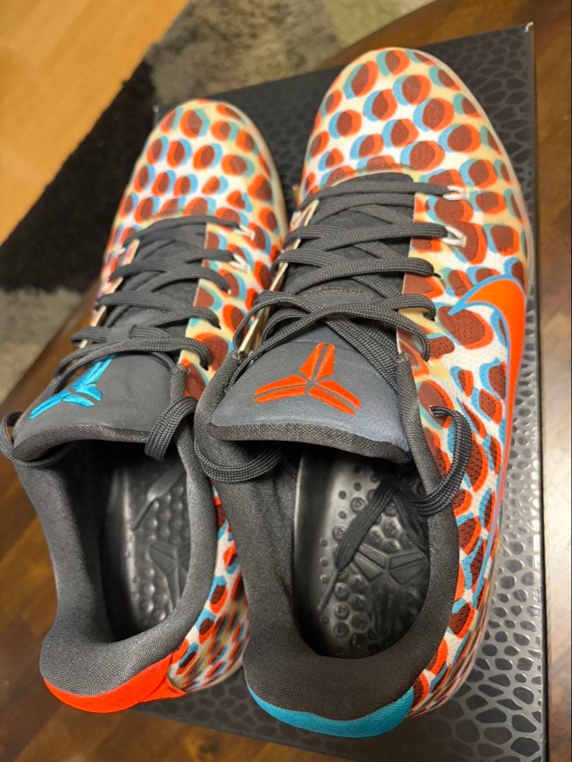 Kobe 8 System シューズ オレンジ/ブルー