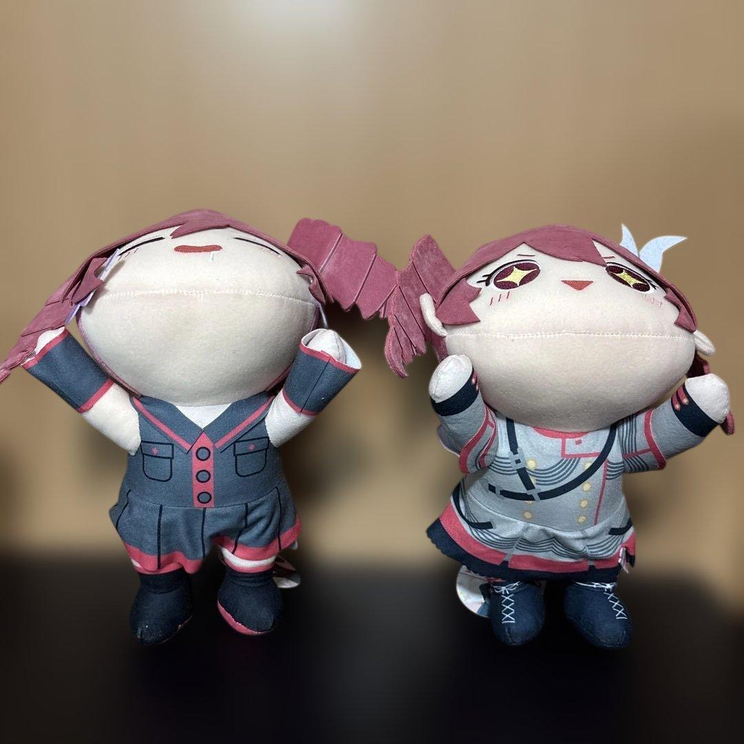 重音テト くてんこ BIGぬいぐるみ 寝そべりぬいぐるみ　ちょこのせフィギュア