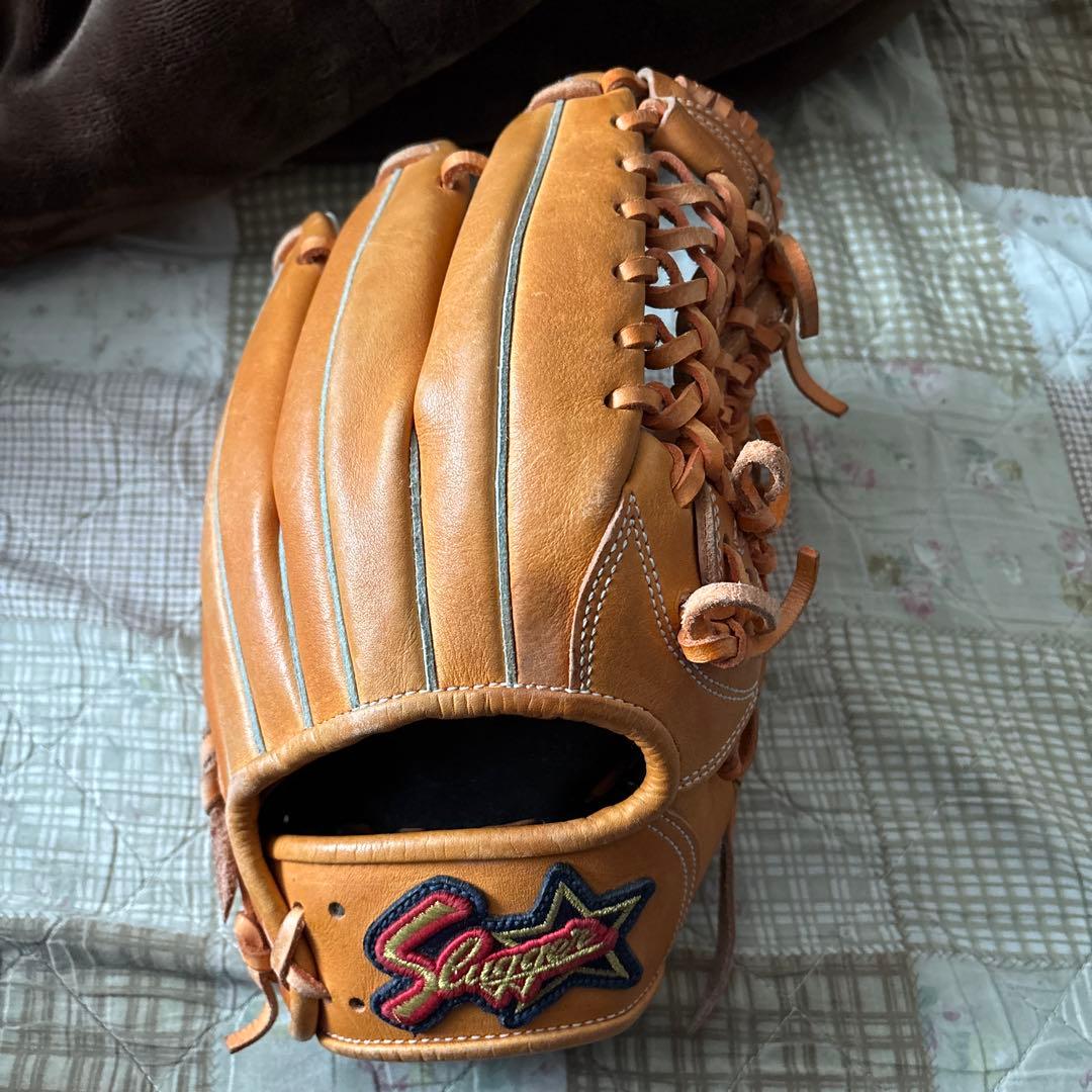 Slugger 野球軟式グローブ ブラウン