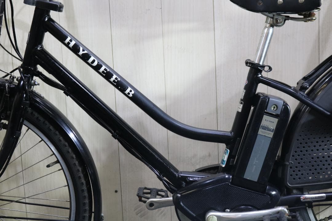 ブリヂストン ハイディビー HY6L61 26インチ 6.6AH 3段LED 黒