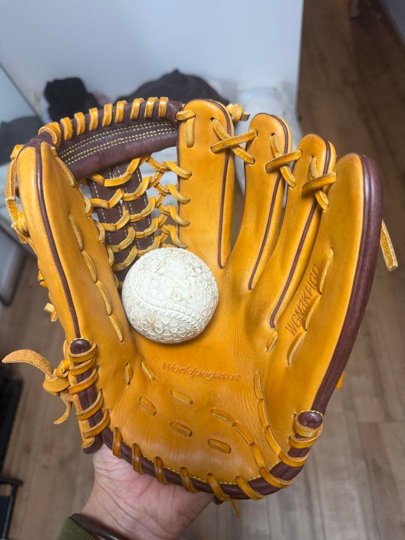 ワールドペガサス　軟式　内野用　グローブ 大人用