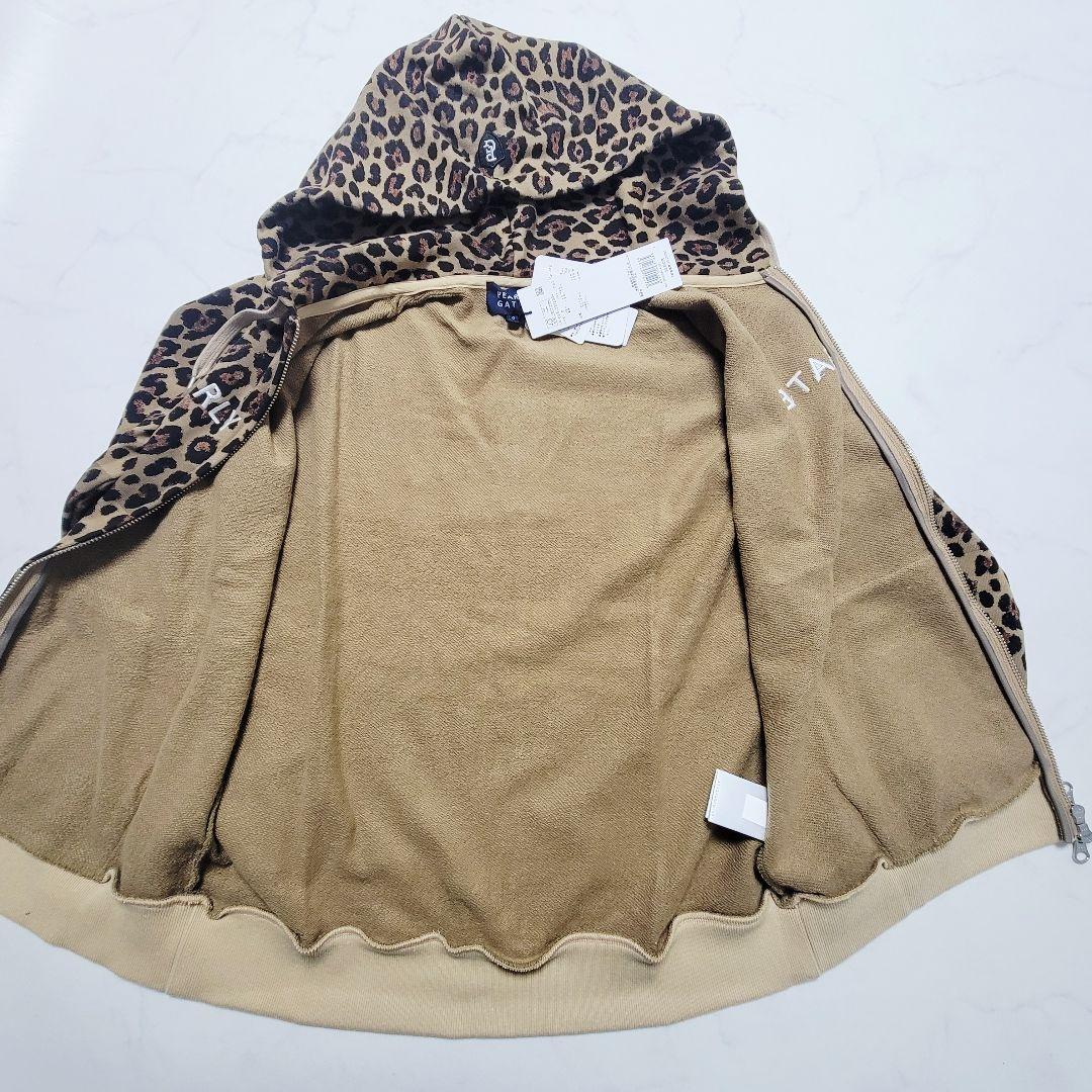 【新品】PEARLY GATES レオパード パーカー M ゴルフ レディース