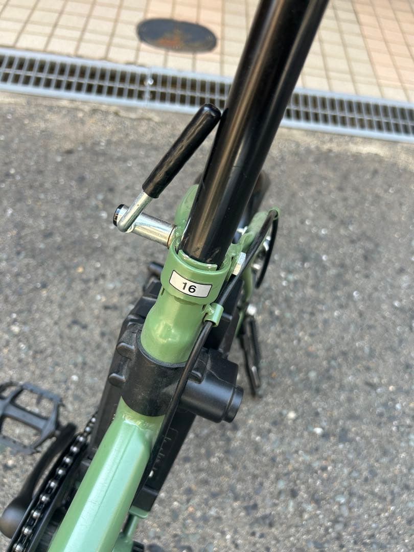 折りたたみ式電動自転車16インチ　ダイワサイクル