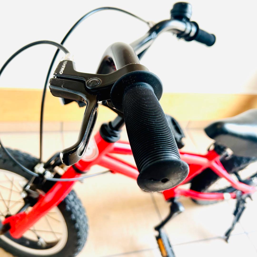 【室内保管・良品】NOiS KIDS 14インチ レッド キッズバイク