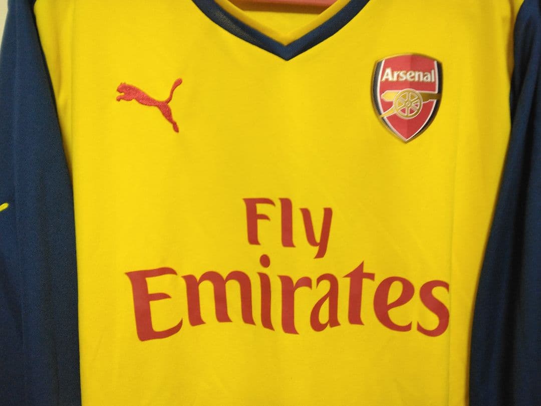 ウェア Arsenal 14-15 Away shirt Puma Longsleeve