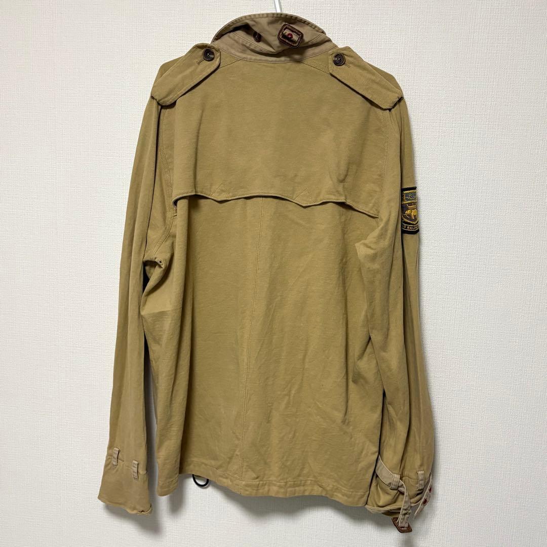 90s Polo by Ralph Lauren ミリタリー ラガーシャツ L