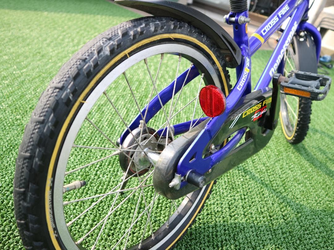 美品 子供用自転車 ブリヂストン クロスファイヤー キッズ スポーツ 18インチ