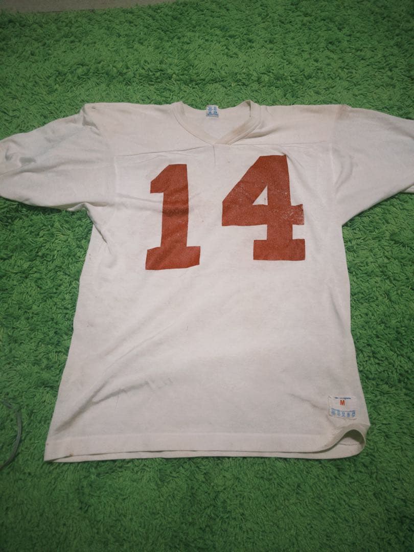 80s 前期　Champion フットボールt vintage size L
