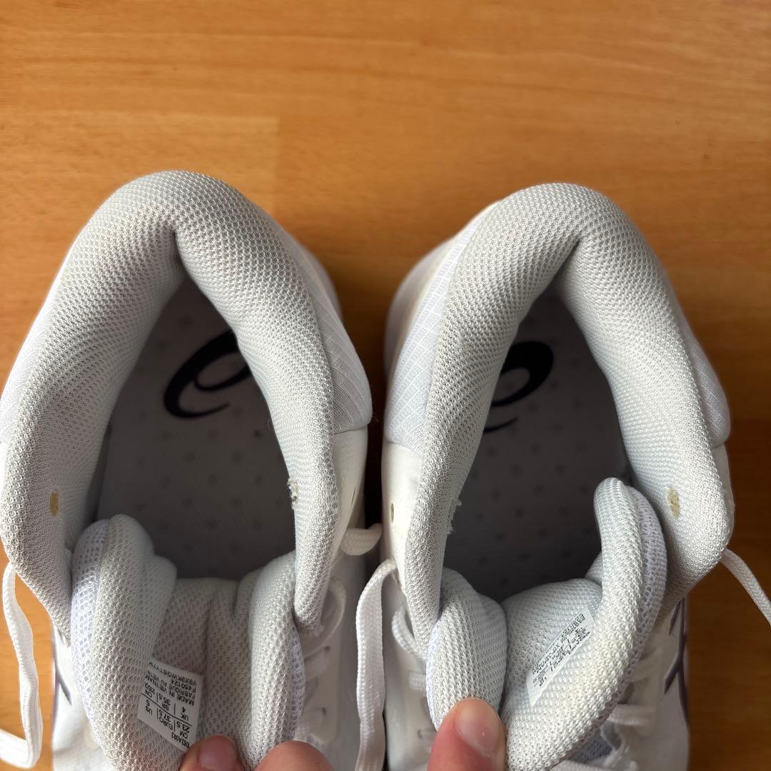 よっしー。　asics レディゲルフェアリー9ホワイト　23.5