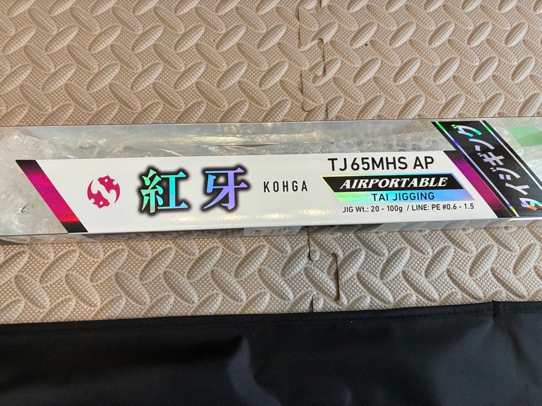 ダイワ　紅牙　TJ65MHS AP タイジギング スピニングでのタイラバで使用