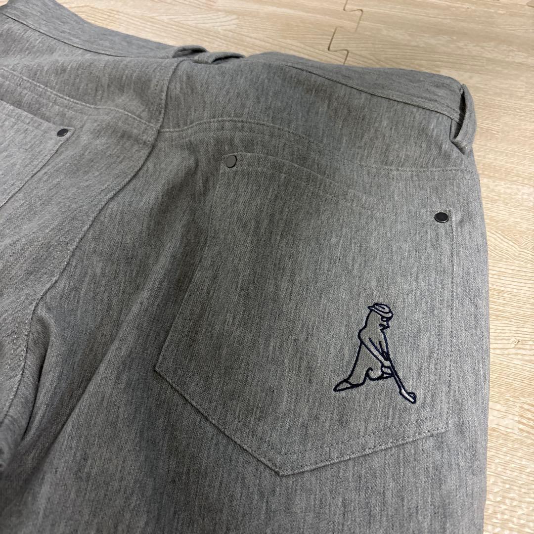 ☆新品☆PING ピン L グレー ストレッチ 5ポケット
