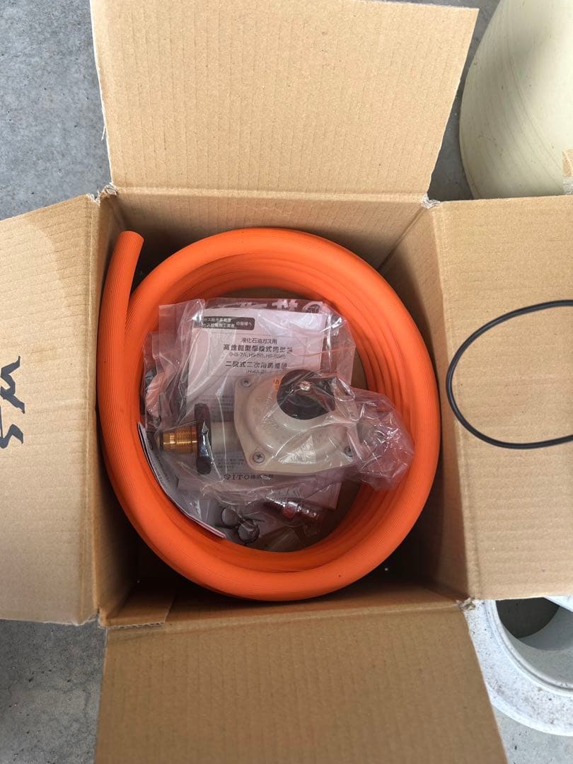 鋳鉄製シングルバーナーコンロ ガスホース付き