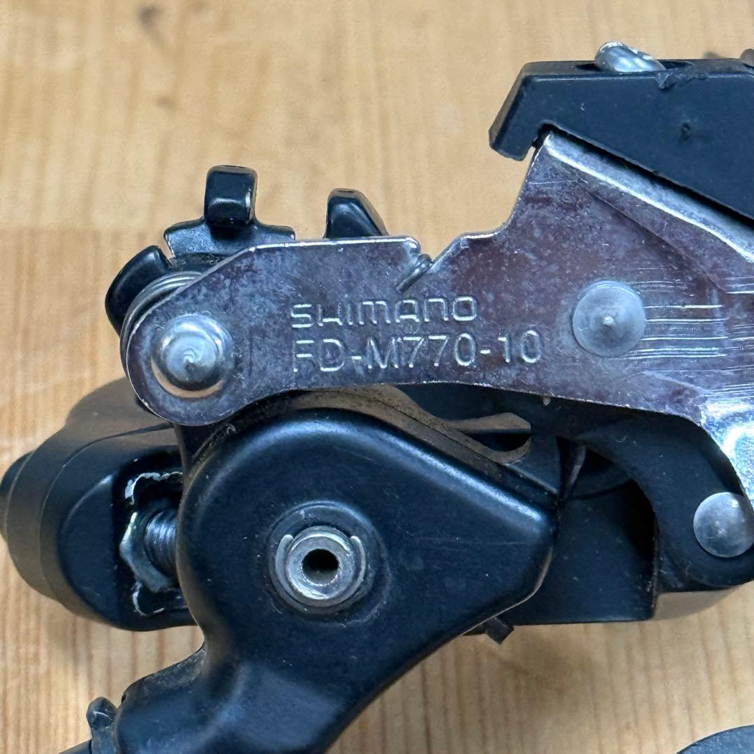 Shimano XT FD-M770-10 Fディレイラー 前後シフターセット