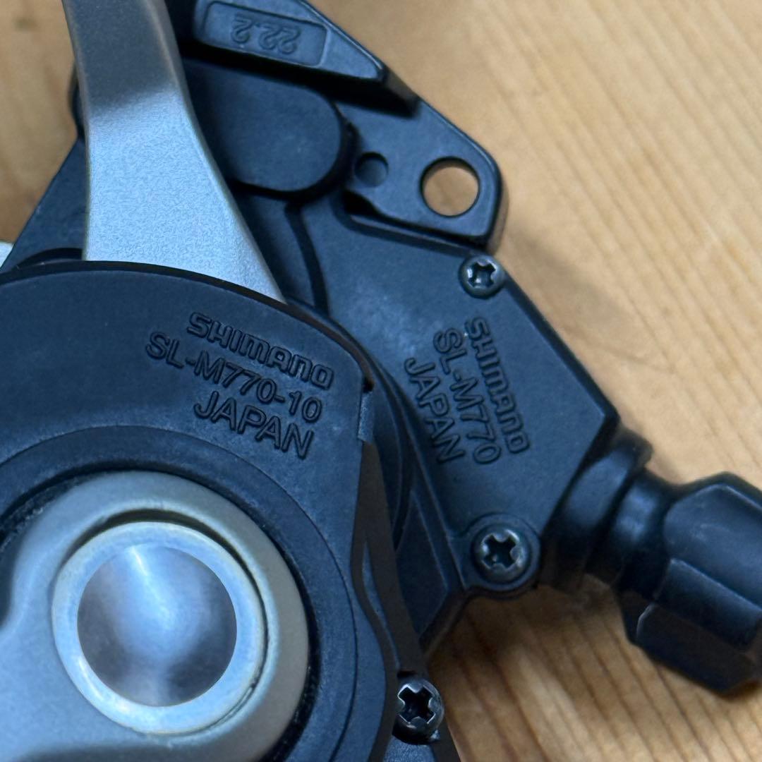 Shimano XT FD-M770-10 Fディレイラー 前後シフターセット