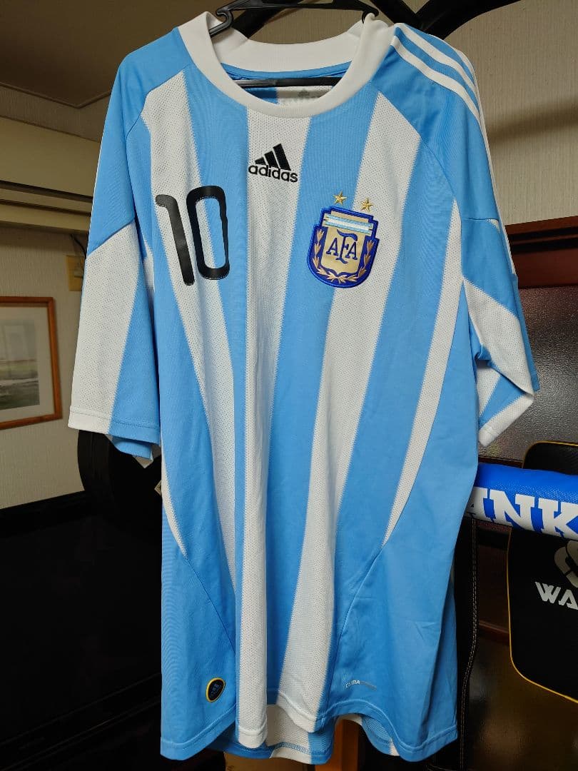 アルゼンチン メッシ 10番 ユニフォーム adidas