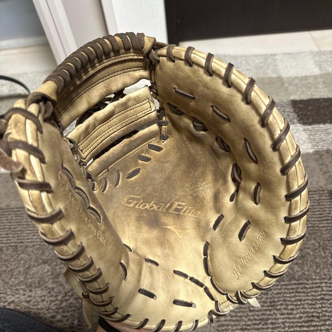 Mizuno 軟式グローブ クリーム色