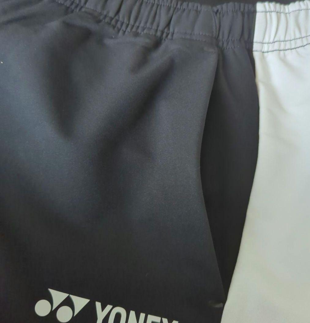 新品　YONEX　メンズ　L　ウォームアップパンツ　ストレッチ　黒　バドミントン