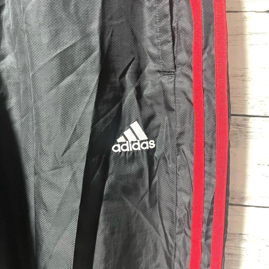 【上下セットアップ】adidas トラックジャケット　刺繍ロゴ　L B494