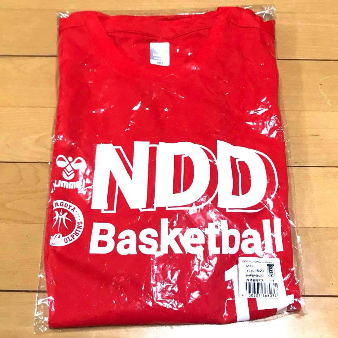 新品 Bリーグ 名古屋ダイヤモンドドルフィンズ 佐藤卓磨 直筆サイン Tシャツ