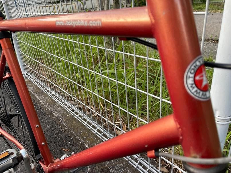 tokyobike-トーキョーバイク-オレンジ-手渡しのみでお願いします。