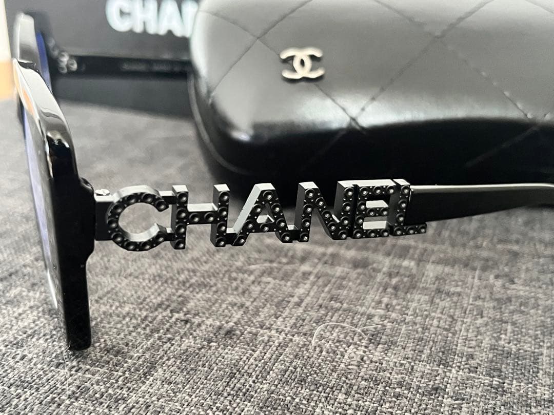 CHANEL ブラックフレーム 伊達メガネ　ノベルティ