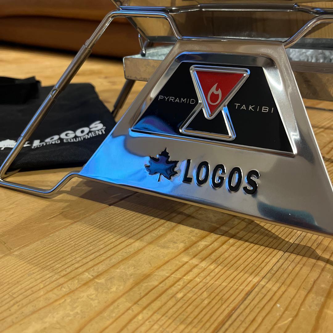 【LOGOS】PYRAMID TAKIBI M/焚き火台/新品/未使用ロゴス