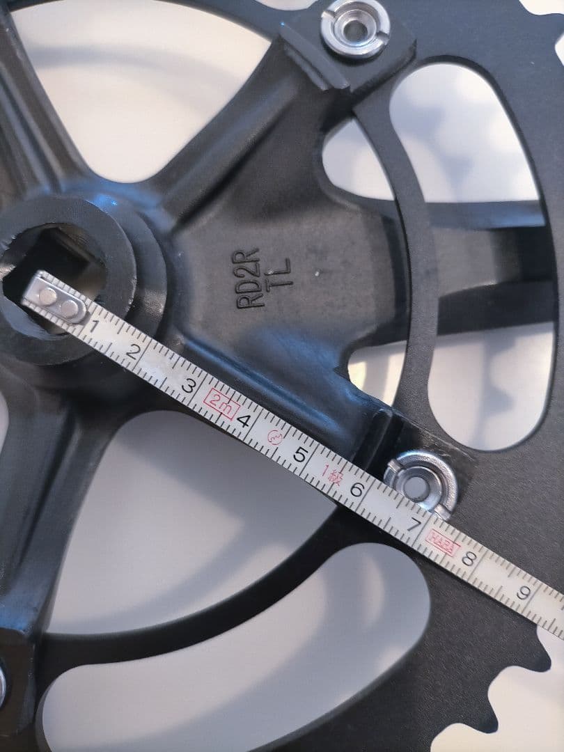 FUJI TRACK ARCV スギ ノ クランクセット 48T　165mm
