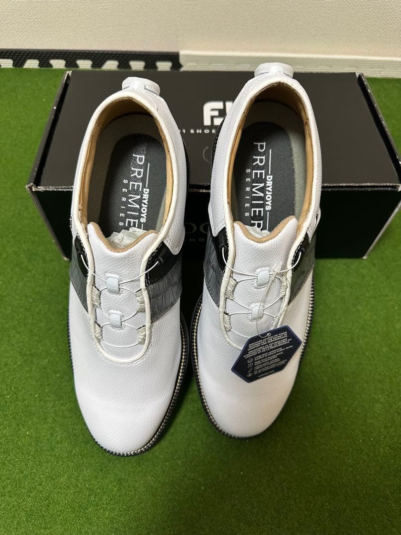 【新品】フットジョイ FOOTJOY ドライジョイズプレミア 27㎝　箱付き