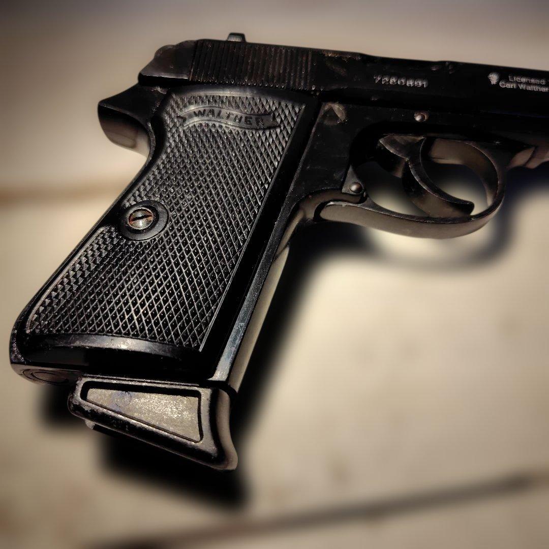 Walther PPK モデルガン ブラック マルシン製　マルゴー箱付き