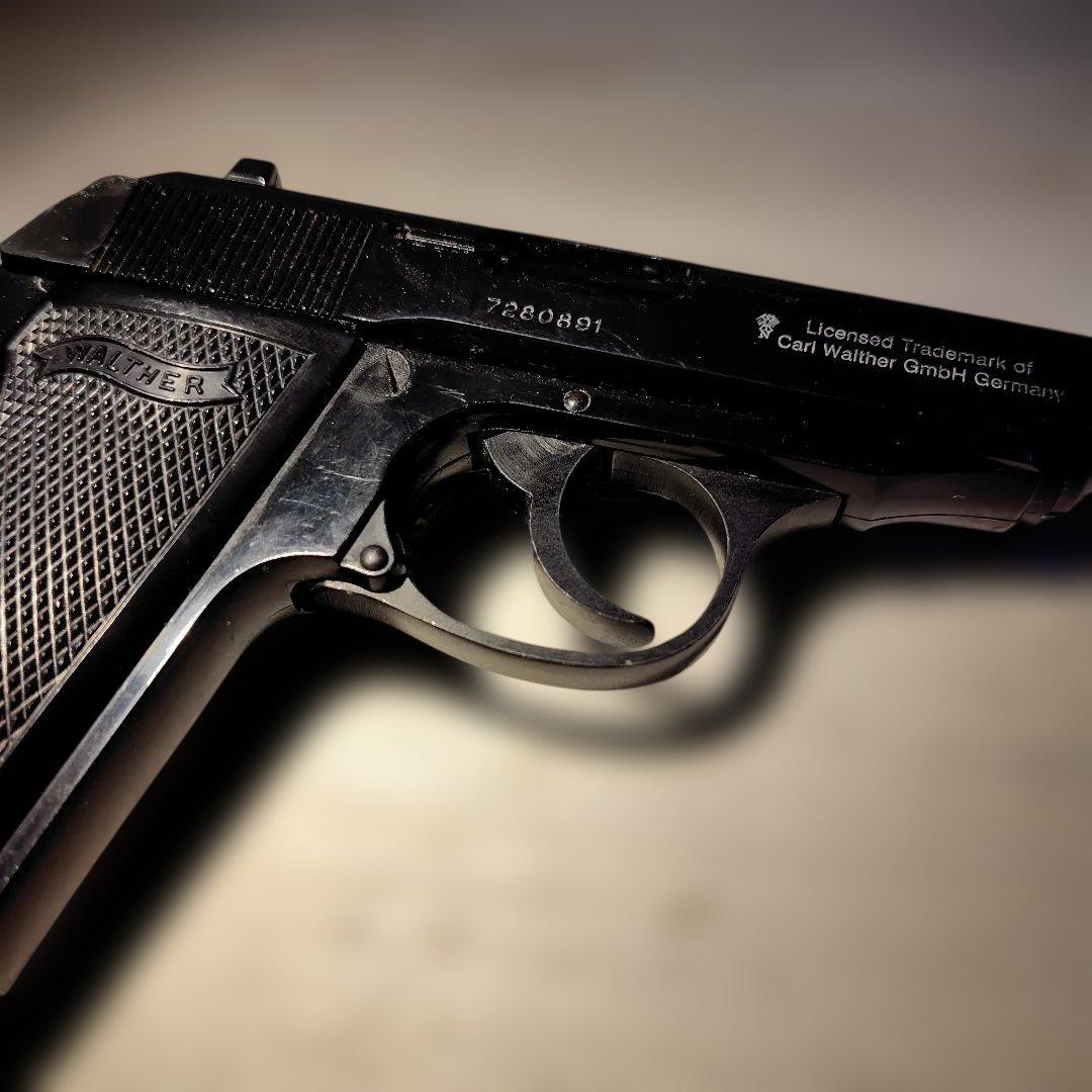Walther PPK モデルガン ブラック マルシン製　マルゴー箱付き