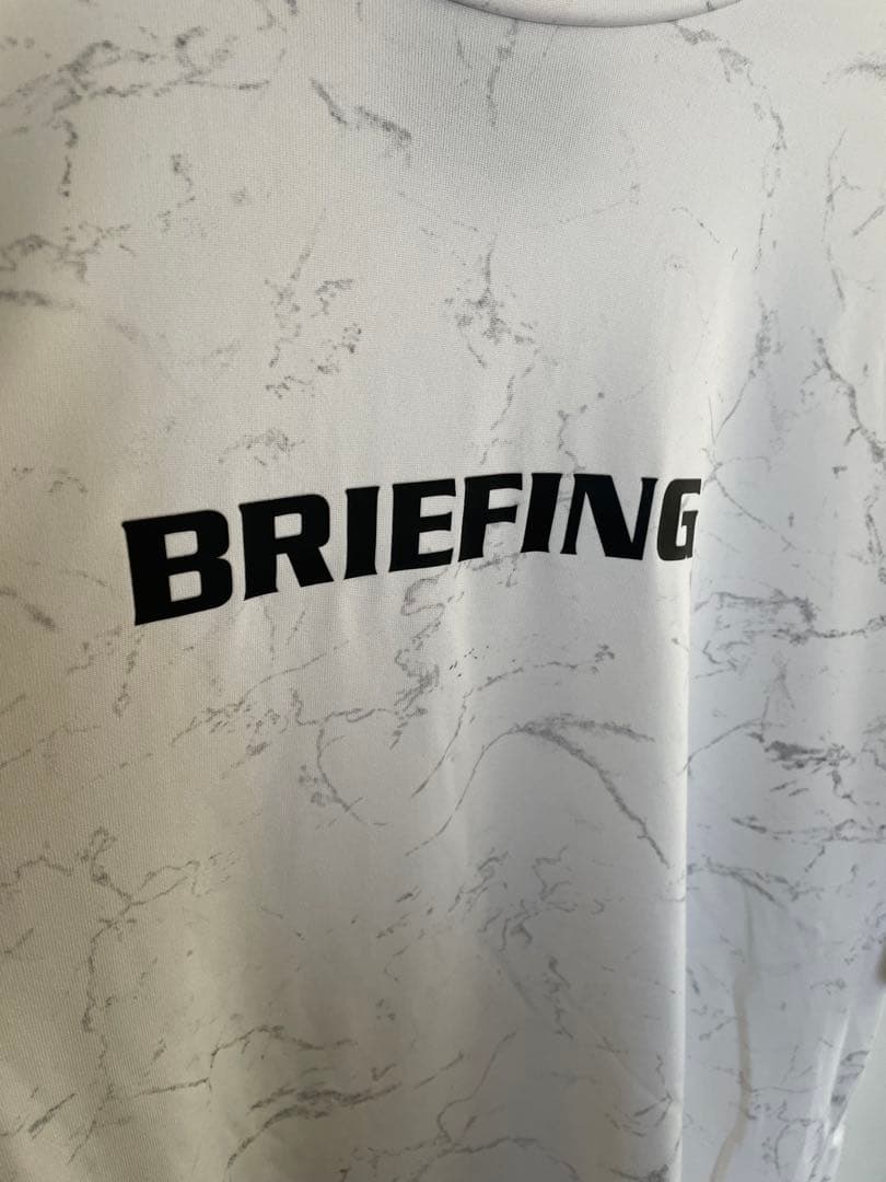 BRIEFING メンズ　モックネックシャツ