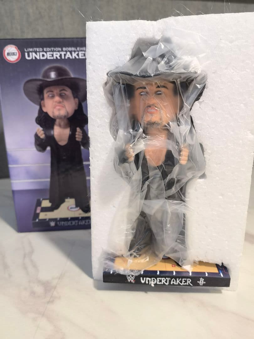 【球場限定】WWE アンダーテイカー × ヒューストンロケッツ ボブルヘッド