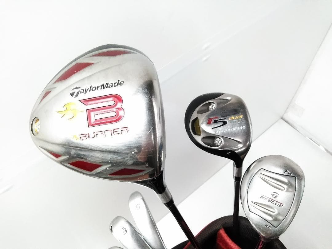 豪華 オール テーラーメイド メンズゴルフクラブ12本セット キャディバッグ付□