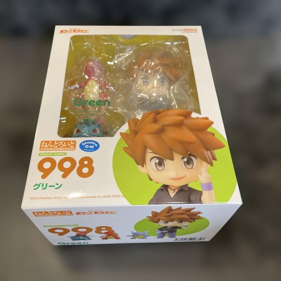 新品未開封　ねんどろいど　998 グリーン　ポケモン　フィギュア
