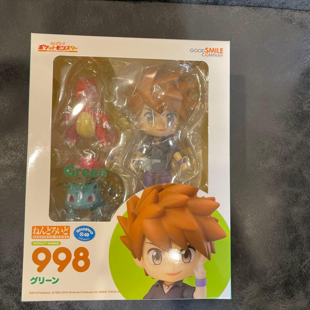 新品未開封　ねんどろいど　998 グリーン　ポケモン　フィギュア