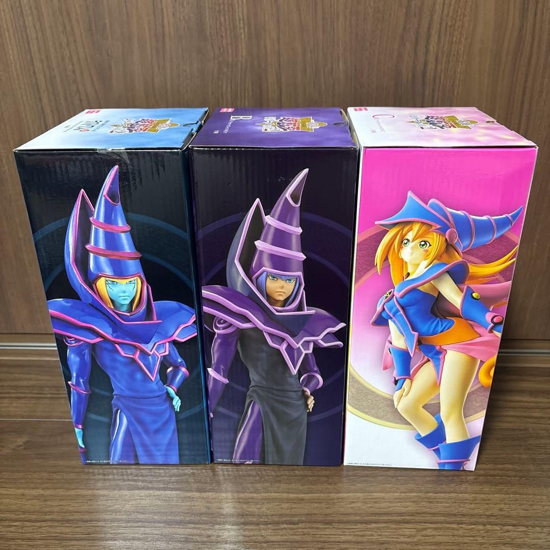 一番くじ　遊戯王　vol.2 B賞　C賞　ラストワン フィギュア　3点セット