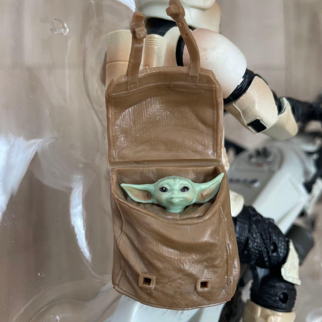 スターウォーズ ブラックシリーズ　スピーダースカウトトルーパーザチャイルド