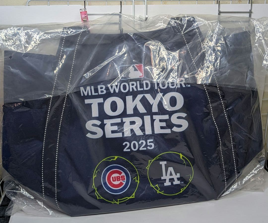 新品・未開封　MLB 東京シリーズ2025　バルーントートバッグ大　最終値下げ