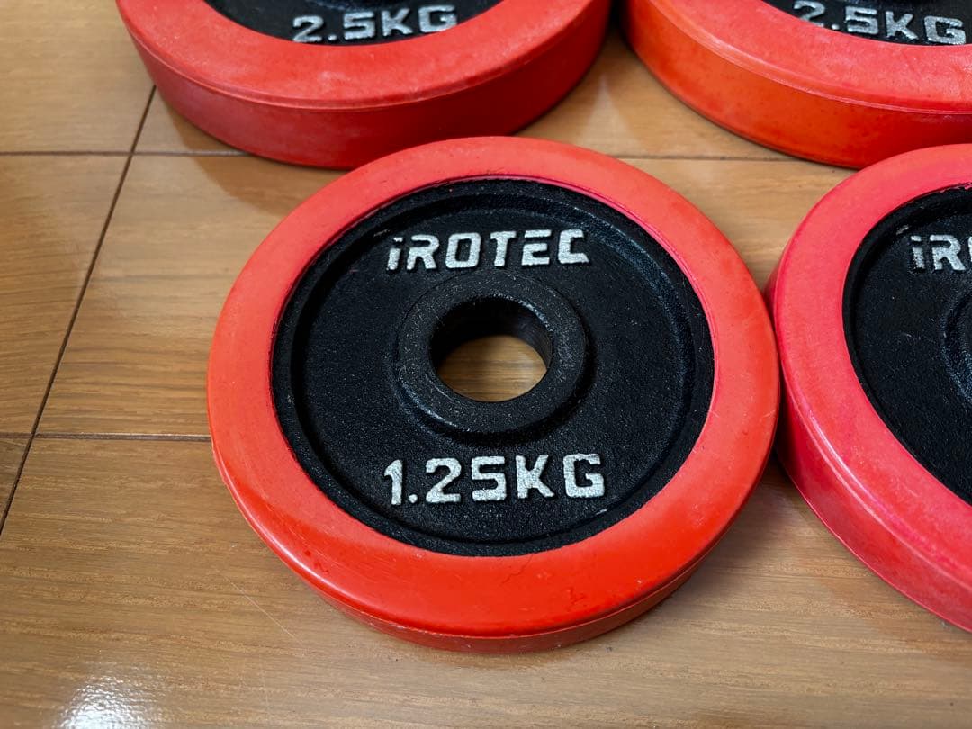 アイロテック ダンベルプレート シャフト セット 20Kg