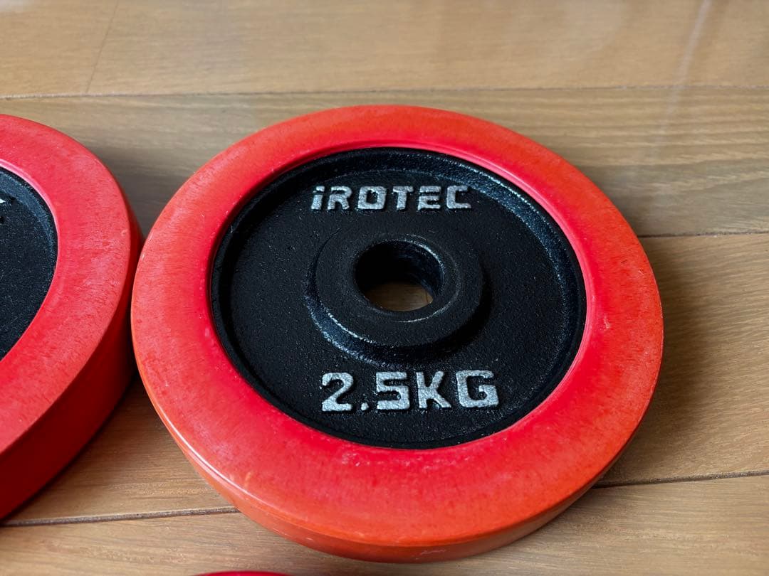 アイロテック ダンベルプレート シャフト セット 20Kg